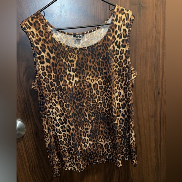 IMAN Tops - XL - Iman Animal Print Blouse